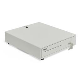 iggual Cajón portamonedas IRON-10W 38cm 4+6 blanco