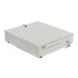 iggual Cajón portamonedas IRON-10W 38cm 4+6 blanco