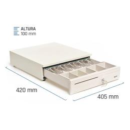 iggual Cajón portamonedas IRON-30W 42cm 5+5 blanco iggual Cajón portamonedas IRON-30W 42cm 5+5 blanco