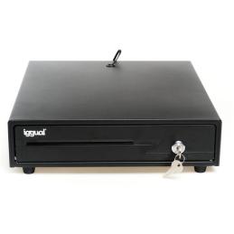 iggual Cajón Portamonedas IRON-10 38cm 4+6 negro iggual Cajón Portamonedas IRON-10 38cm 4+6 negro