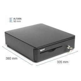 iggual Cajón Portamonedas IRON-10R 38cm 4+5 negro iggual Cajón Portamonedas IRON-10R 38cm 4+5 negro