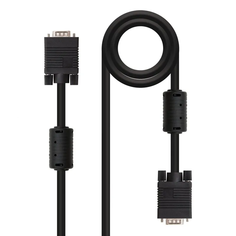 Nanocable Cable Conmutador Vga 3 M Negro Nanocable Cable Conmutador Vga 3 M Negro