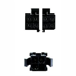 Nanocable Cable Alimentación 4PIN/H-4+4PIN/M, 15 c Nanocable Cable Alimentación 4PIN/H-4+4PIN/M, 15 c