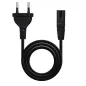 Nanocable Cable Alim. forma 8 CEE7/16/M-C7/H, 1.5m Nanocable Cable Alim. forma 8 CEE7/16/M-C7/H, 1.5m