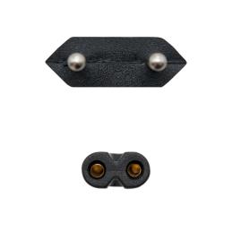Nanocable Cable Alim. forma 8 CEE7/16/M-C7/H, 1.5m Nanocable Cable Alim. forma 8 CEE7/16/M-C7/H, 1.5m