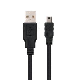 Nanocable Cable USB 2.0 Tipo A/M-Mini USB 5PIN/M1M Nanocable Cable USB 2.0 Tipo A/M-Mini USB 5PIN/M1M