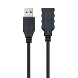 Nanocable Cable USB 3.0 Tipo A/M-A/H Negro 1.0 m Nanocable Cable USB 3.0 Tipo A/M-A/H Negro 1.0 m