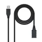 Nanocable Cable USB 3.0 Tipo A/M-A/H Negro 3.0 m Nanocable Cable USB 3.0 Tipo A/M-A/H Negro 3.0 m