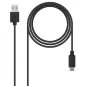 Nanocable Cable USB 2.0 3A Tipo USB-C/M-A/M 2 M Nanocable Cable USB 2.0 3A Tipo USB-C/M-A/M 2 M