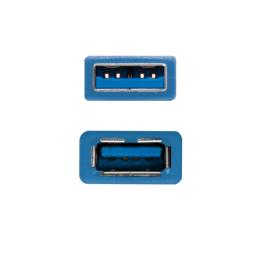 Nanocable Cable USB 3.0, A/M-A/H, Azul, 1 m Nanocable Cable USB 3.0, A/M-A/H, Azul, 1 m