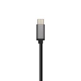 Aisens Hub USB 3.1 USB-C/M-4xTipo A/H gris, 15cm Aisens Hub USB 3.1 USB-C/M-4xTipo A/H gris, 15cm