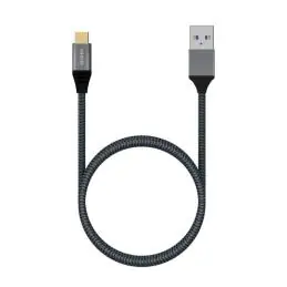 Aisens Cable USB 3.1 Gen2 Alu 3A CM-AM Gris 2.0M Aisens Cable USB 3.1 Gen2 Alu 3A CM-AM Gris 2.0M