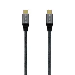 Aisens Cable USB3.2 Gen2X2 5A E-Mark CM-CM Gris 2M