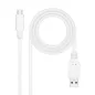 Nanocable Cable USB 3.1 Gen2 USB-C/A 2 M Blanco Nanocable Cable USB 3.1 Gen2 USB-C/A 2 M Blanco