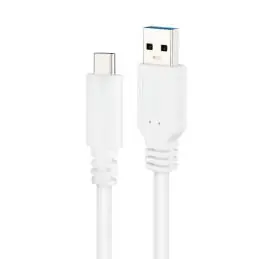 Nanocable Cable USB 3.1 Gen2 USB-C/A 2 M Blanco Nanocable Cable USB 3.1 Gen2 USB-C/A 2 M Blanco