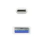 Nanocable Cable USB 3.1 Gen2 USB-C/A 2 M Blanco Nanocable Cable USB 3.1 Gen2 USB-C/A 2 M Blanco