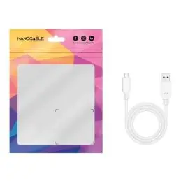 Nanocable Cable USB 3.1 Gen2 USB-C/A 2 M Blanco Nanocable Cable USB 3.1 Gen2 USB-C/A 2 M Blanco