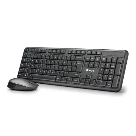 NGS Kit teclado+raton Harmony Inalámbrico 12 Tecla