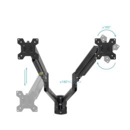 Tooq Soporte Pared LP1434TNR-B 2 brazo 13-34 Negro