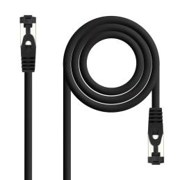 Nanocable Cable red Cat. 8.1 2GHZ SSTP Negro 3m