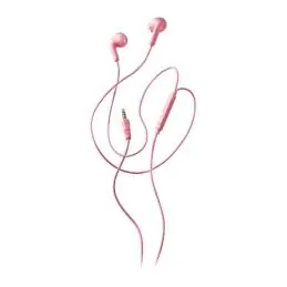 NGS Auricular Rosa Estéreo Cable JACK 3.5 Mm