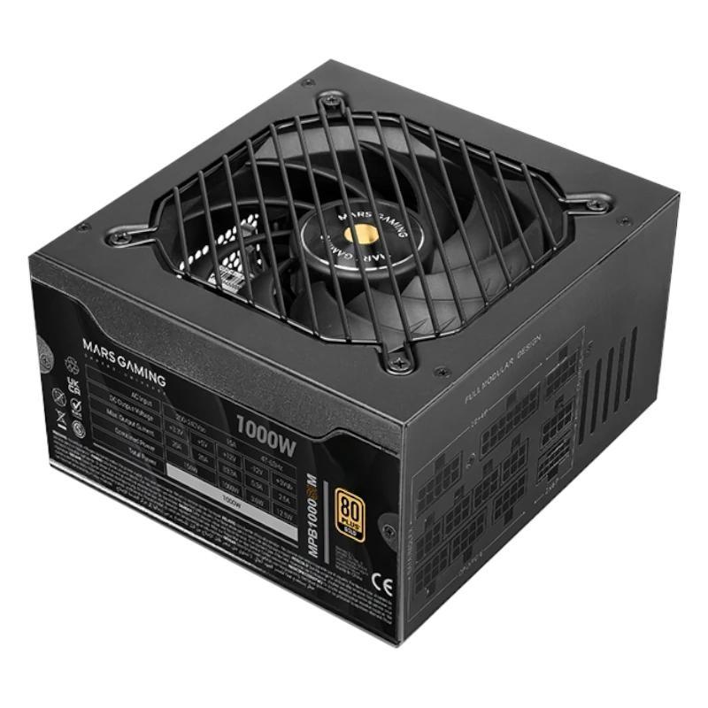 MARS GAMING Fuente Alimen.1000W Atx3.1 FullMod Psu