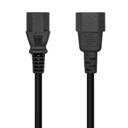 Aisens Cable alimentación C13/H-C14/M negro 1.5m