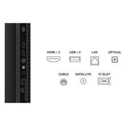 TCL 50P7K TV 50" UHD QLED GOOGLETV DOLBY ATMOS