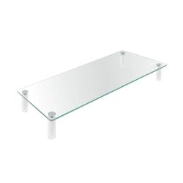 Tooq TQMR061 Soporte elevador monitores vidrio