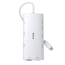 D-Link DUP-A01 Hub USB-C 10 en 1 2xHDMI