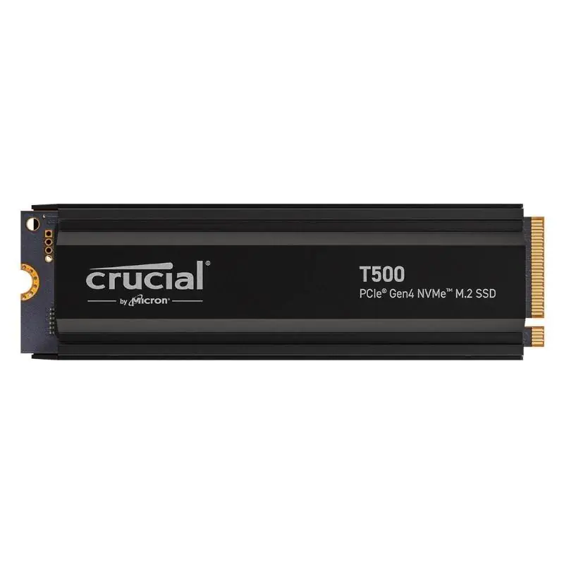 Crucial T500 SSD 4TB PCIe NVMe 4.0 x4 con HS