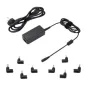 EWENT Cargador Autom Univer. Notebook 45W 8 Puntas EWENT Cargador Autom Univer. Notebook 45W 8 Puntas
