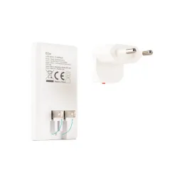 Tooq Cargador pared GAN USB-C/PD + USB-A/QC 65W