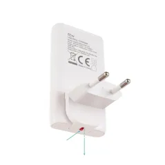 Tooq Cargador pared GAN USB-C/PD + USB-A/QC 65W