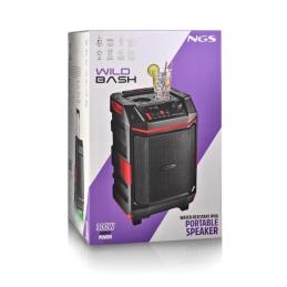 NGS Altavoz Wildbash 300W Bateria recargable IPX6 NGS Altavoz Wildbash 300W Bateria recargable IPX6