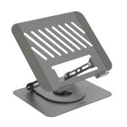 Tooq Soporte mesa 360º dispositivos 11-17" Plata