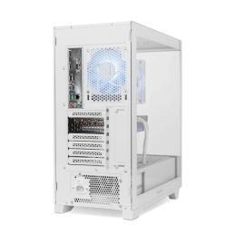 NOX Semitorre HUMMER ETHER Cristal Curvo Blanco NOX Semitorre HUMMER ETHER Cristal Curvo Blanco