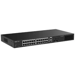 Reyee ES228GS-LP Switch 26xGbE (24 PoE) 250W 2xSFP Reyee ES228GS-LP Switch 26xGbE (24 PoE) 250W 2xSFP