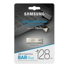 Samsung Bar Plus 128GB USB 3.1 Champaign Silver Samsung Bar Plus 128GB USB 3.1 Champaign Silver