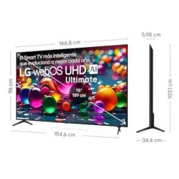 LG 75UA75006LA TV 75" UHD 4K AI STV USB HDMI Bt LG 75UA75006LA TV 75" UHD 4K AI STV USB HDMI Bt
