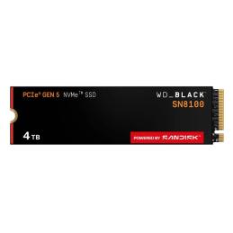 WD Black SN8100 SSD 4TB PCIe Gen5x4 14900 MB-s WD Black SN8100 SSD 4TB PCIe Gen5x4 14900 MB-s