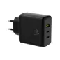 EWENT Cargador Gan Fast 65W 2 USB-C PD-1USB-A QC EWENT Cargador Gan Fast 65W 2 USB-C PD-1USB-A QC