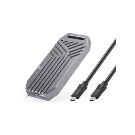 EWENT Carcasa USB 4 40Gbps para M.2 NVMe PCIe