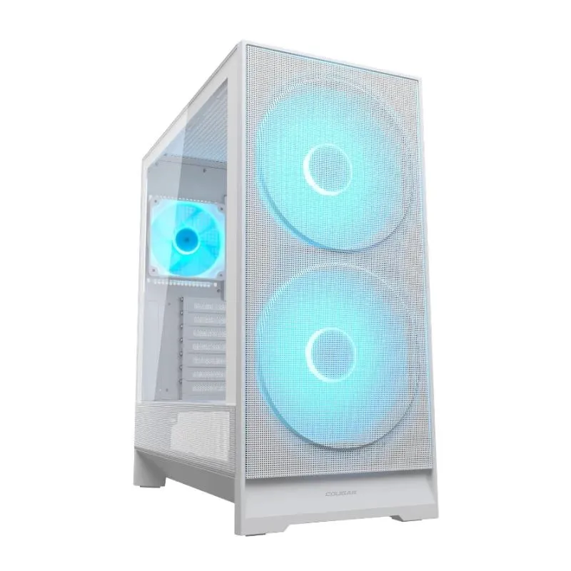 Cougar Caja Semitorre Airface 180 White Cougar Caja Semitorre Airface 180 White