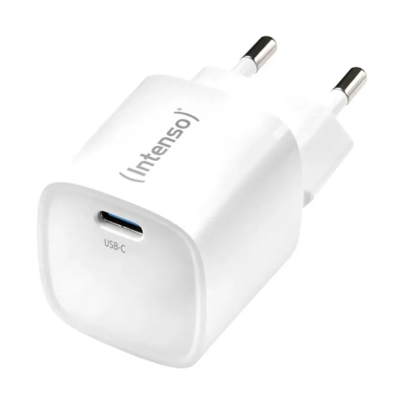 Intenso | Cargador pared GaN W30C² USB-C Blanco Intenso | Cargador pared GaN W30C² USB-C Blanco