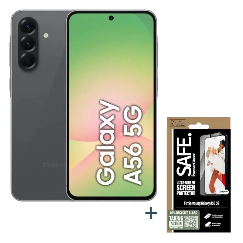 Samsung Galaxy A56 EE 128GB 8GB Black+Prot SAFE