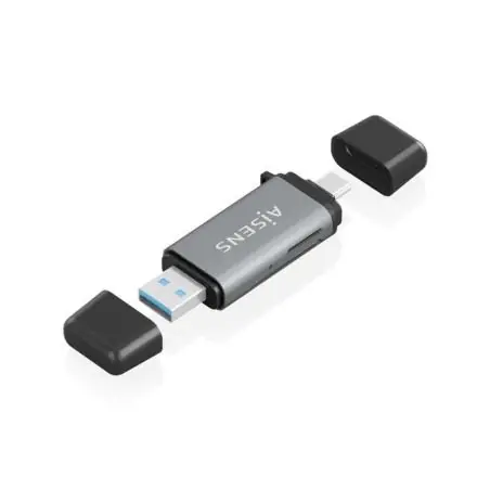 Aisens Lector SD MSD MMC RS-MMC MMCM USBA USBC