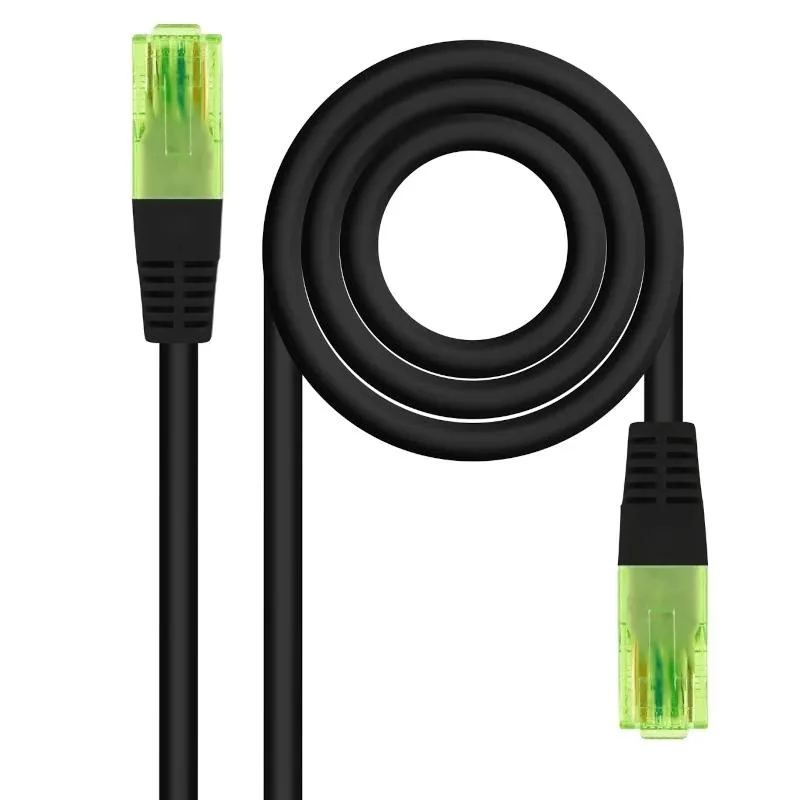 Nanocable Cable RJ45 Cat.6 UTP CCA 3 m Negro