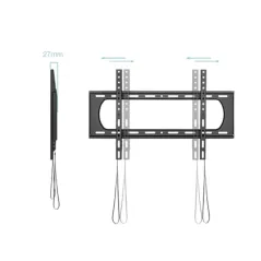 Tooq LP1084F-B Soporte Fijo 32"-80", Negro