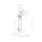 Tooq DB1471TN-B Soporte Mesa Pantalla 17-32" Tooq DB1471TN-B Soporte Mesa Pantalla 17-32"